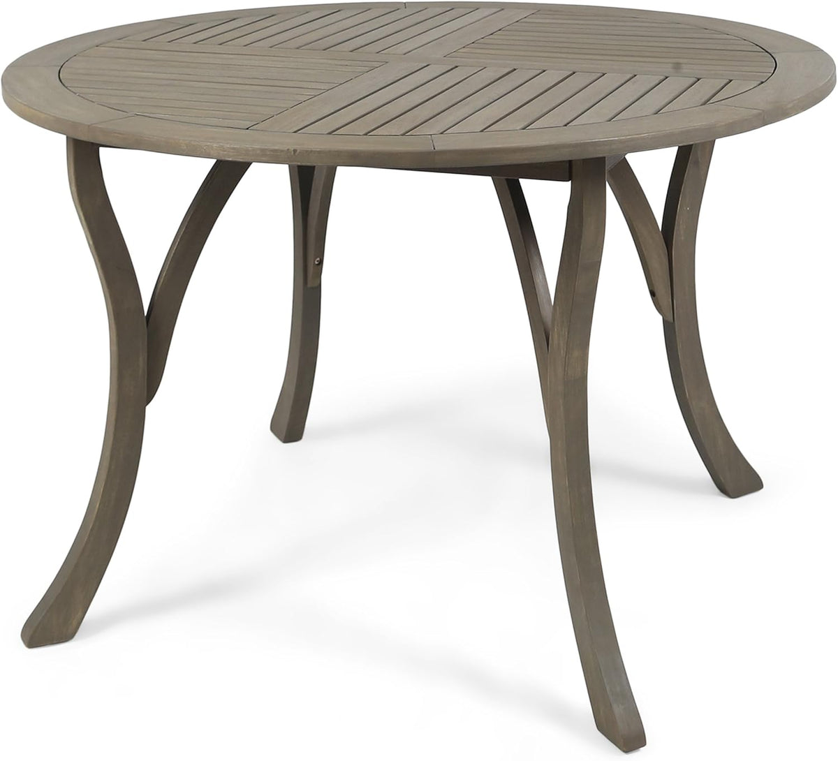 47 Round Acacia Wood Dining Table R6912
