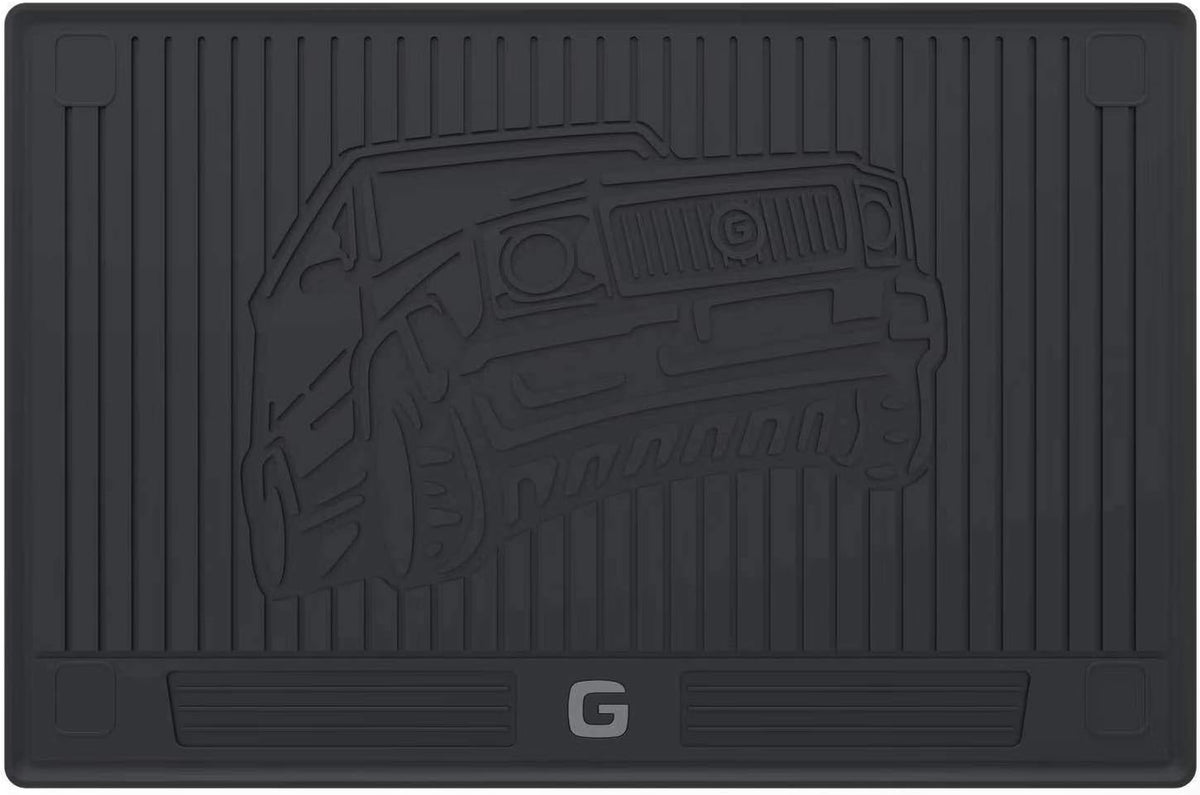 TPE All Weather Custom Fit Floor Mats 1st & 2nd Row Full Set Black V631141