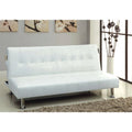 White Futon Sofa C74098