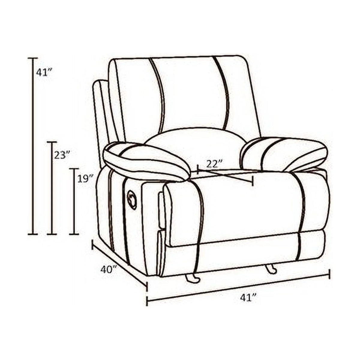 Beige Faux Leather Sofa Set L2312