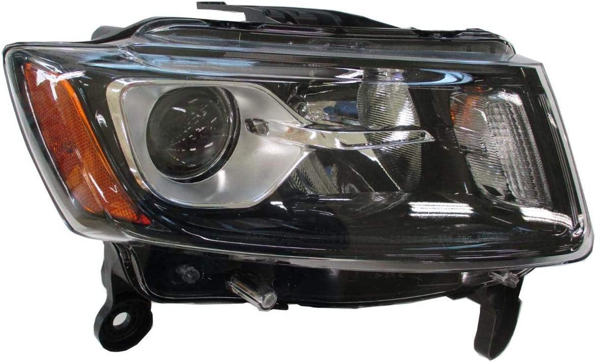 Headlight For 2014-2016 Jeep Grand Cherokee Passenger Side Assembly Halogen S221