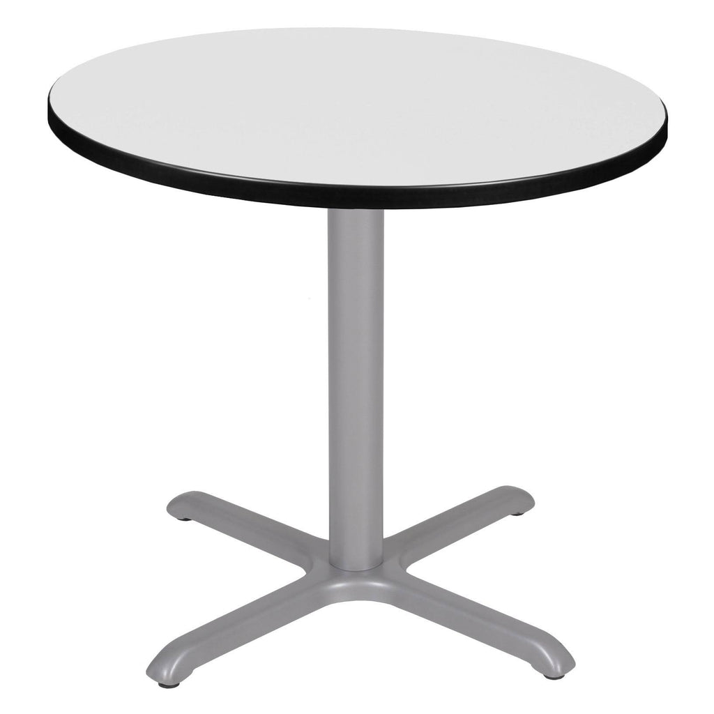30 in. Round X-Base Table J60314