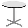 30 in. Round X-Base Table J60314