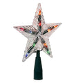Multi-Colored Crystal Star Treetop V50113