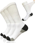 Diabetic Non-Binding Cushioned Crew Socks F32219