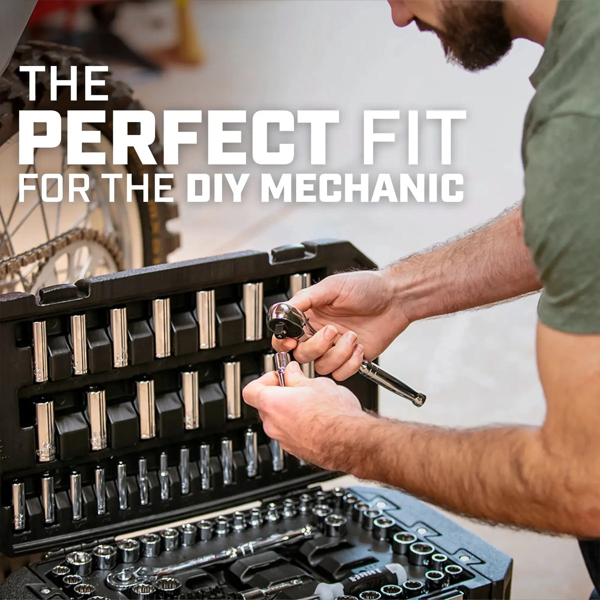 215-Piece Mechanics Tool Set Chrome Finish N364642