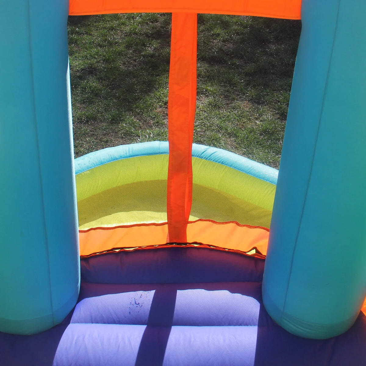 Double Water Slide & Bouncer M8474