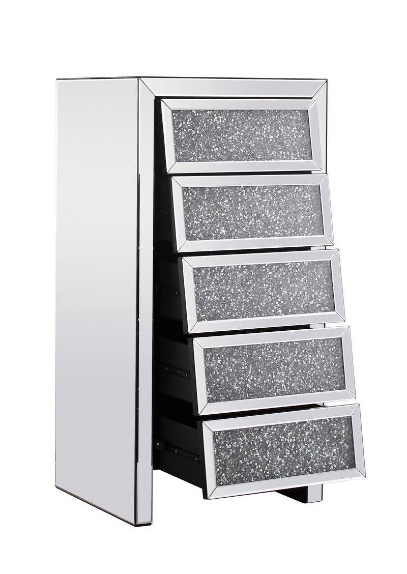 Modern Royal Cut Crystal Cabinet U61242