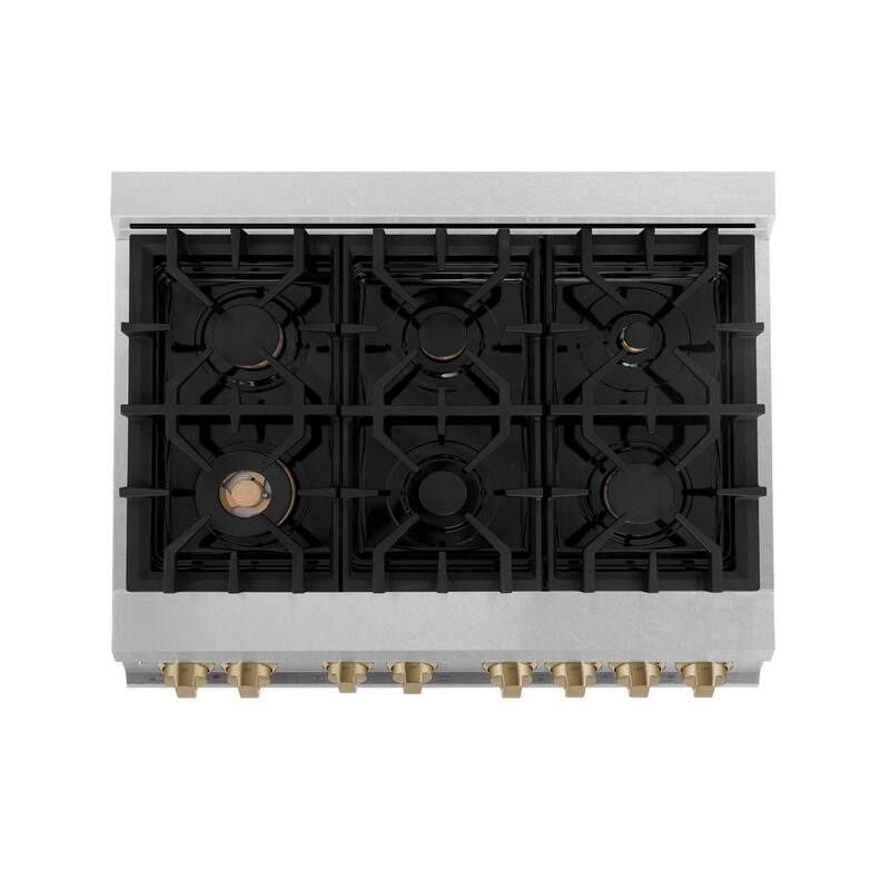 36 in. 6 Burner Dual Fuel Range Stainless Steel G3855