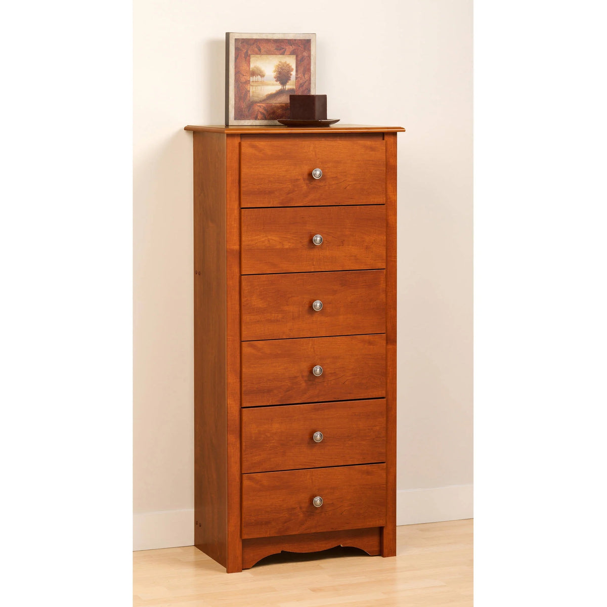 Cherry 6 Drawer Chest H893