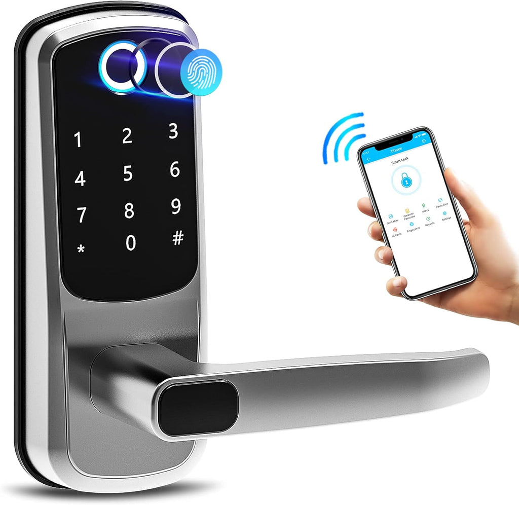 Fingerprint Bluetooth Smart Door Lock D558