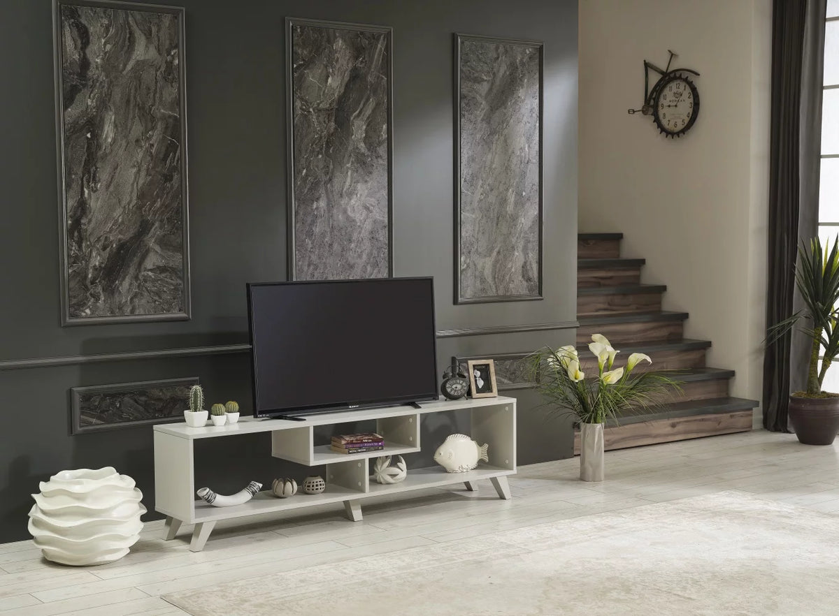 Grey 67 inch Tv Stand Y5453