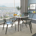 Grey Wicker Propane Fire Pit Table & Lid T286