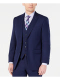Navy Slim Fit Stretch Single Breasted Blazer Jacket Q210