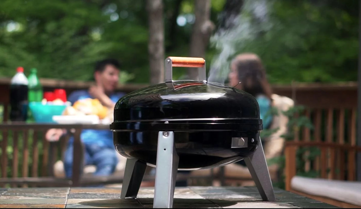 Black Dual-Fuel Grill Y40985