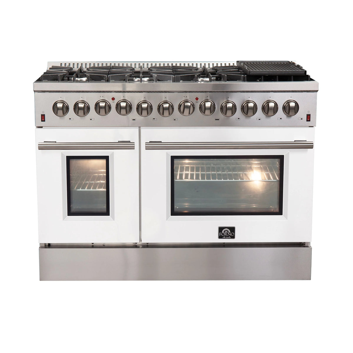 48 Inch White Freestanding Dual Fuel Range M509941
