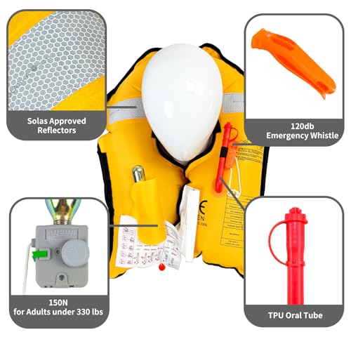 Automatic Inflatable Life Jacket Life Vest for Adults X8254