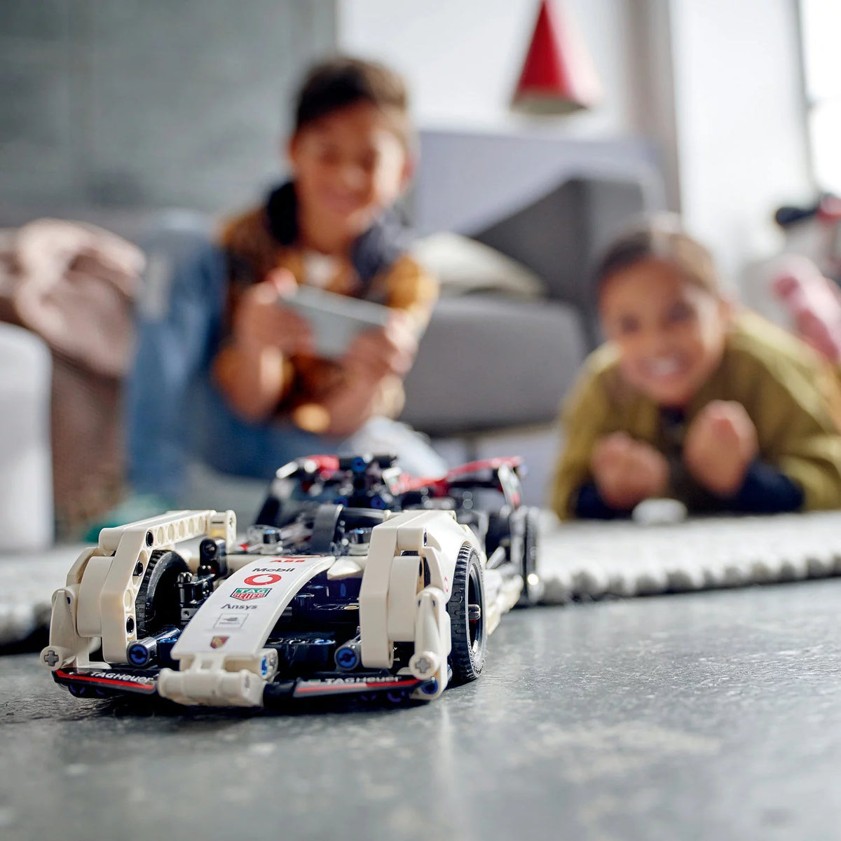 Pull Back Toy Racing Car Model Building Kit L127384