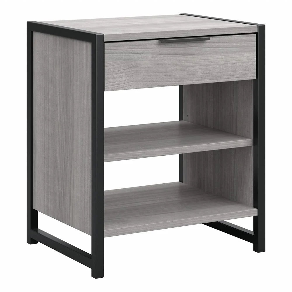 Small End Table with Drawer in Platinum Gray M287007