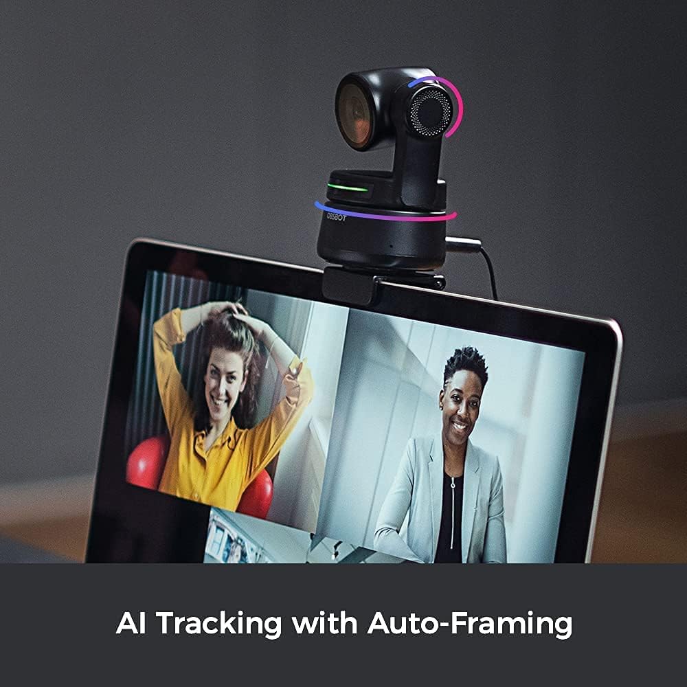 Full HD 1080p PTZ Webcam with Dual Omni-Directional Mics U168