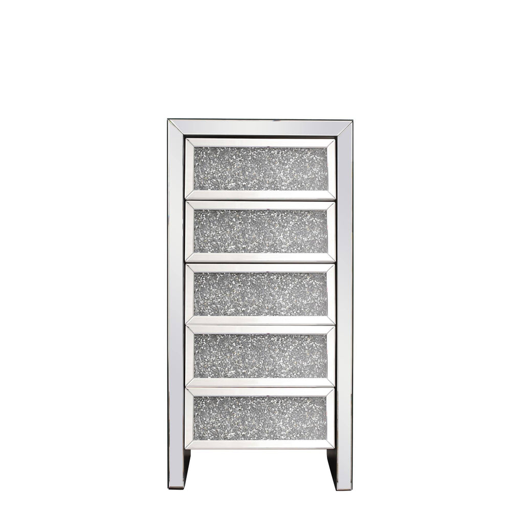 Modern Royal Cut Crystal Cabinet U61242