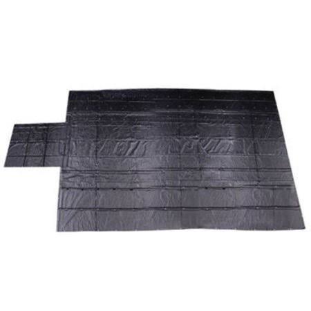 Heavy Duty Lumber Tarp, 20 x 28, 18 oz Black Tarp Z641370