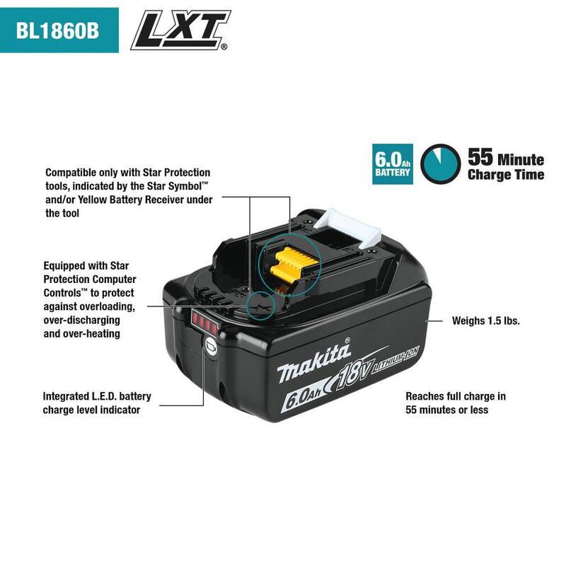 18V Lithium-Ion 6.0 Ah Battery 2-Pack Z798487