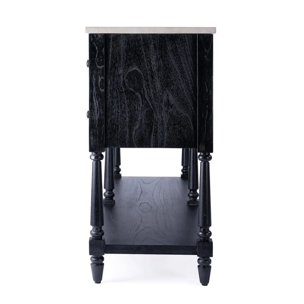 Black Marble Sideboard F158