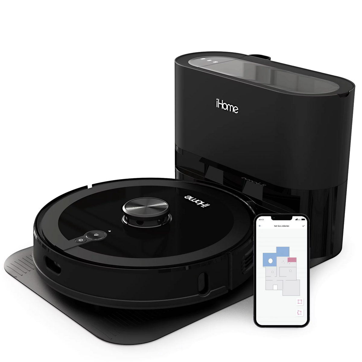 3-in-1 Robot Vacuum with Vibrating Mop V42450