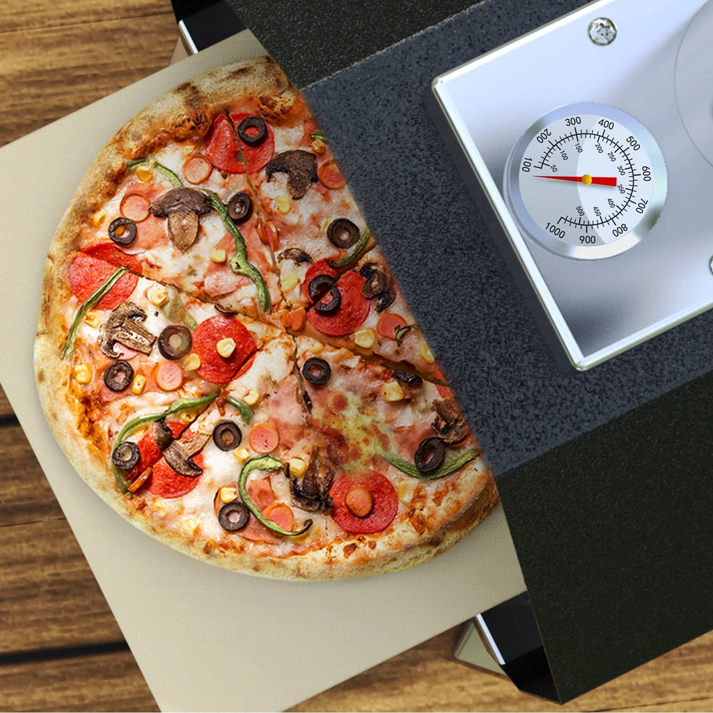 13 Wood Pellet Stainless Steel Pizza Oven with Foldable Legs S219
