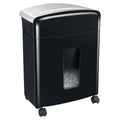 12 Sheet Micro Cut Paper Shredder Bin, Black G671