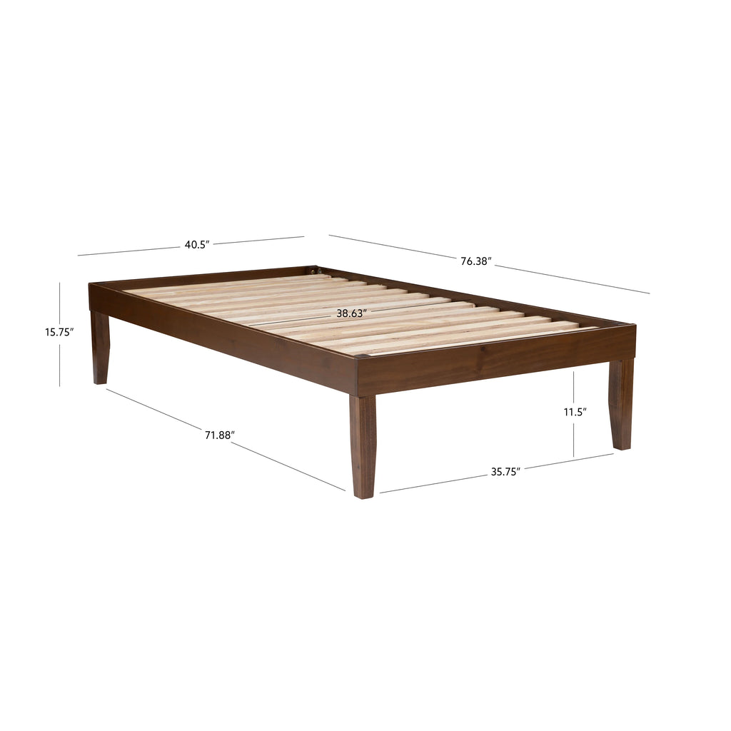 Twin Platform Bed W3130