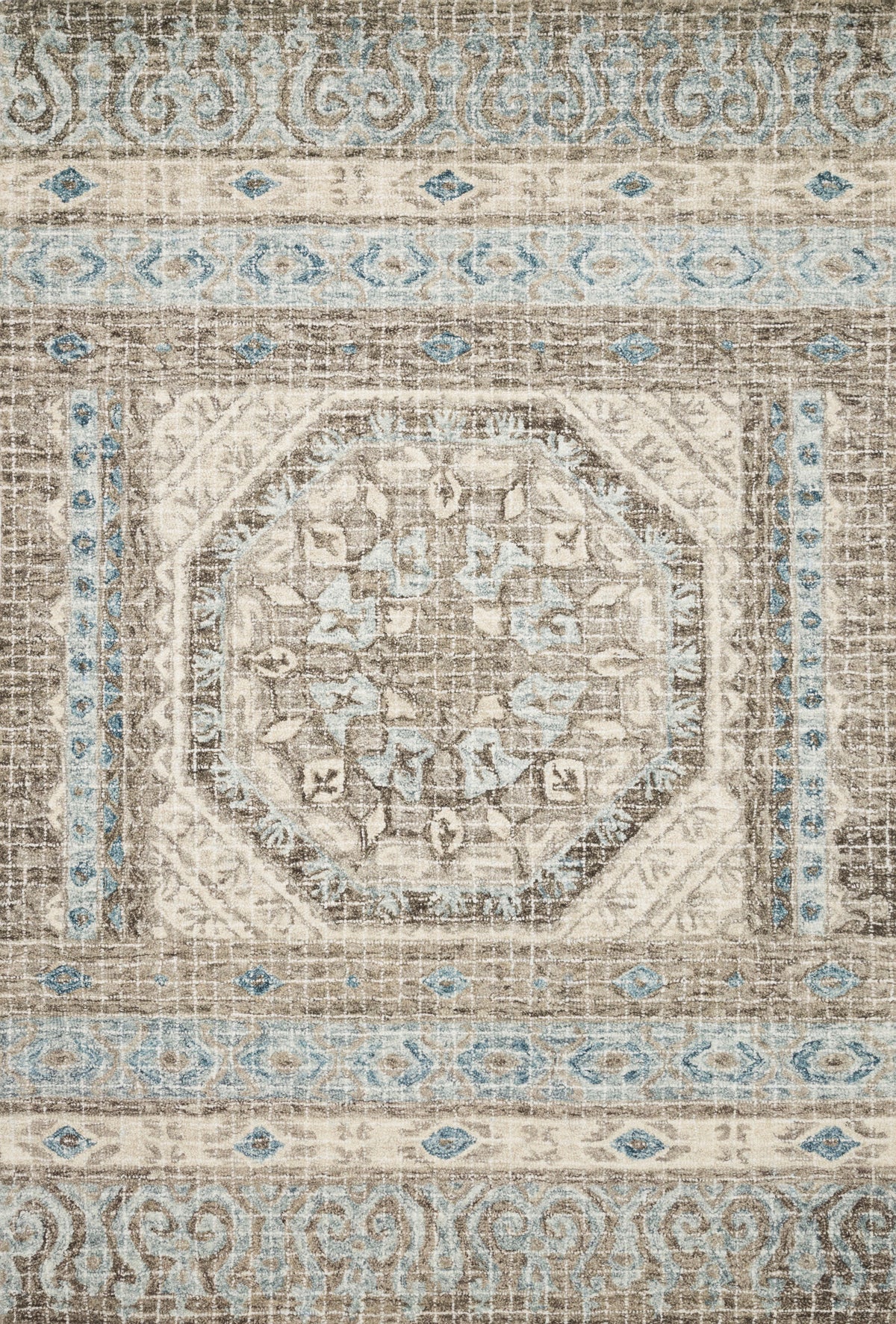 Stone Blue 9'3 x 13' Rug S333940