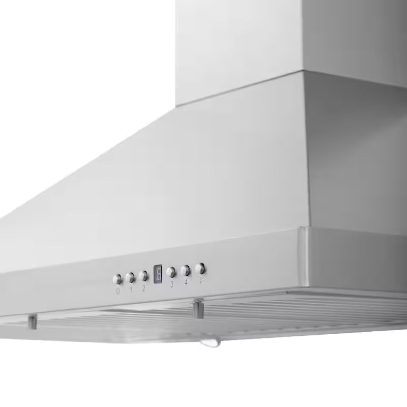30 in. 400 CFM Convertible Wall Mount Range Hood with 2 Charcoal Filters X9099