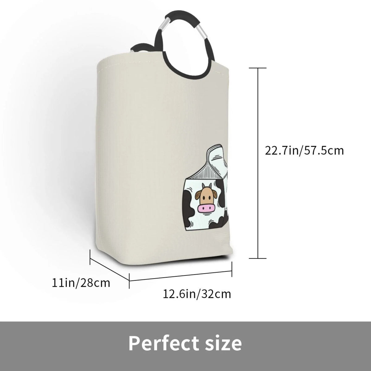 Collapsible Laundry Basket Hamper 50L P83373
