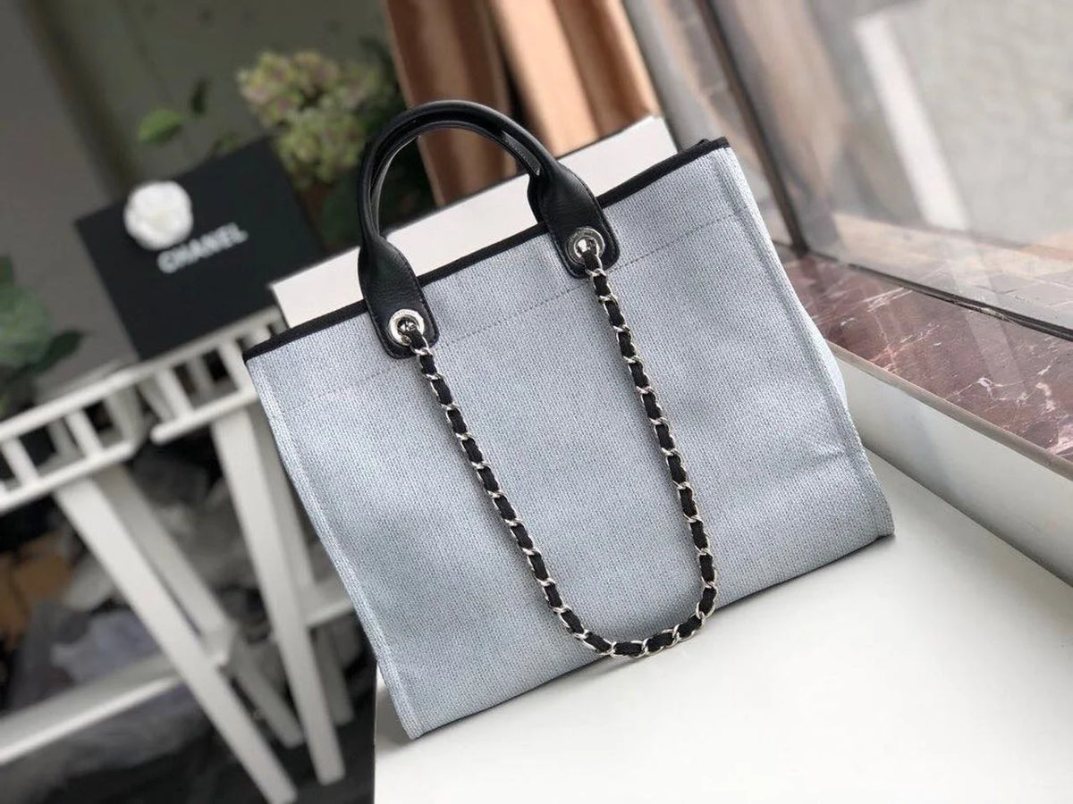 White Gray Tote R28390