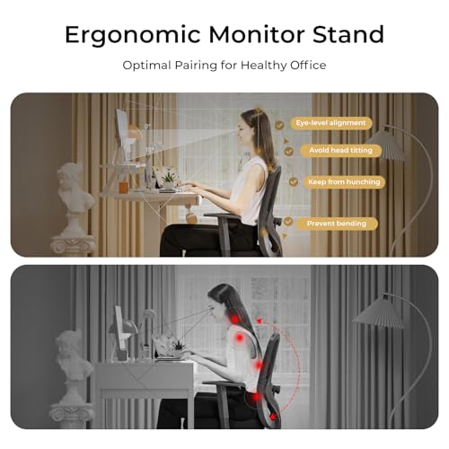 Black Electric Standing Desk with Drawers I6087