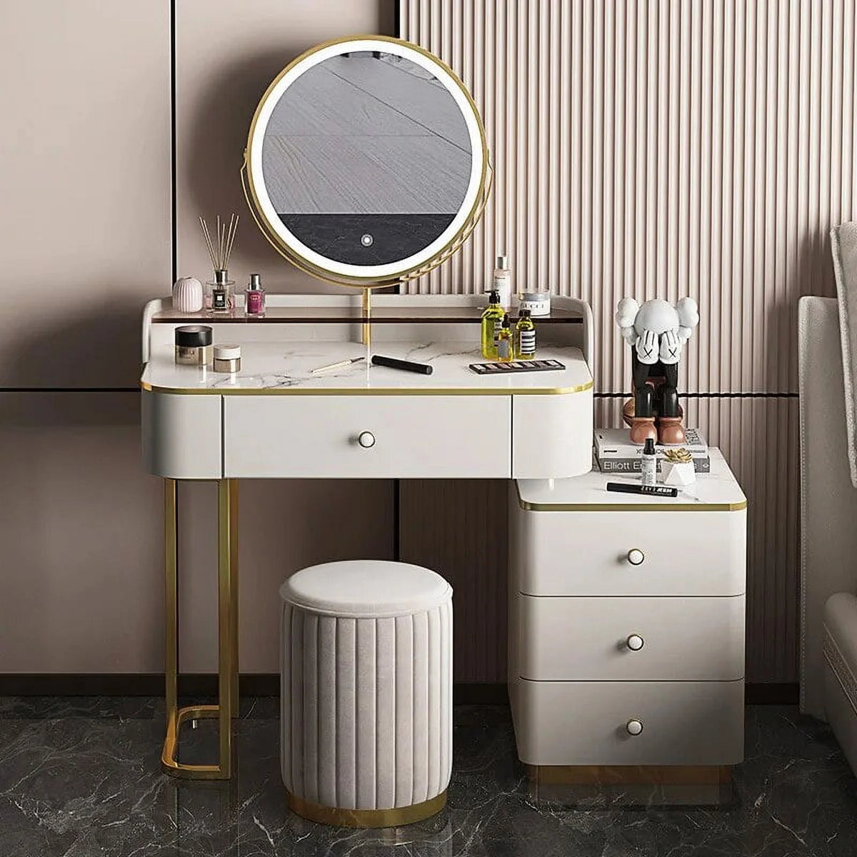 Multifunctional Storage Cabinet Dressing Table Dresser H393