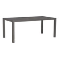 72"W Aluminum Outdoor Rectangular Leg Table K49348