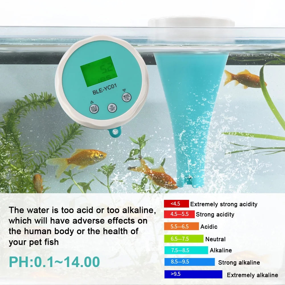 Portable 6 In 1 Water Quality Tester LCD W632342