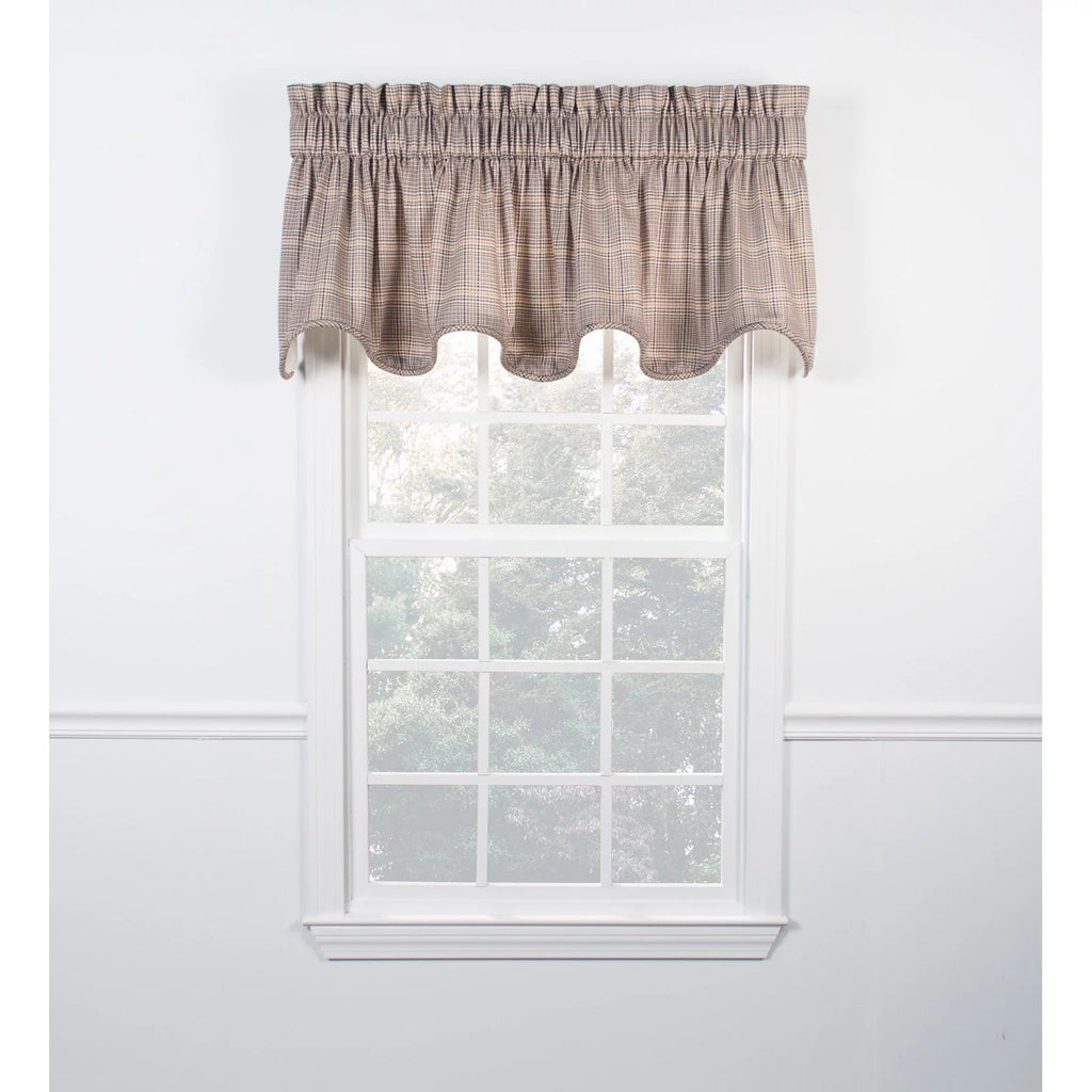Lined Scallop Valance U186