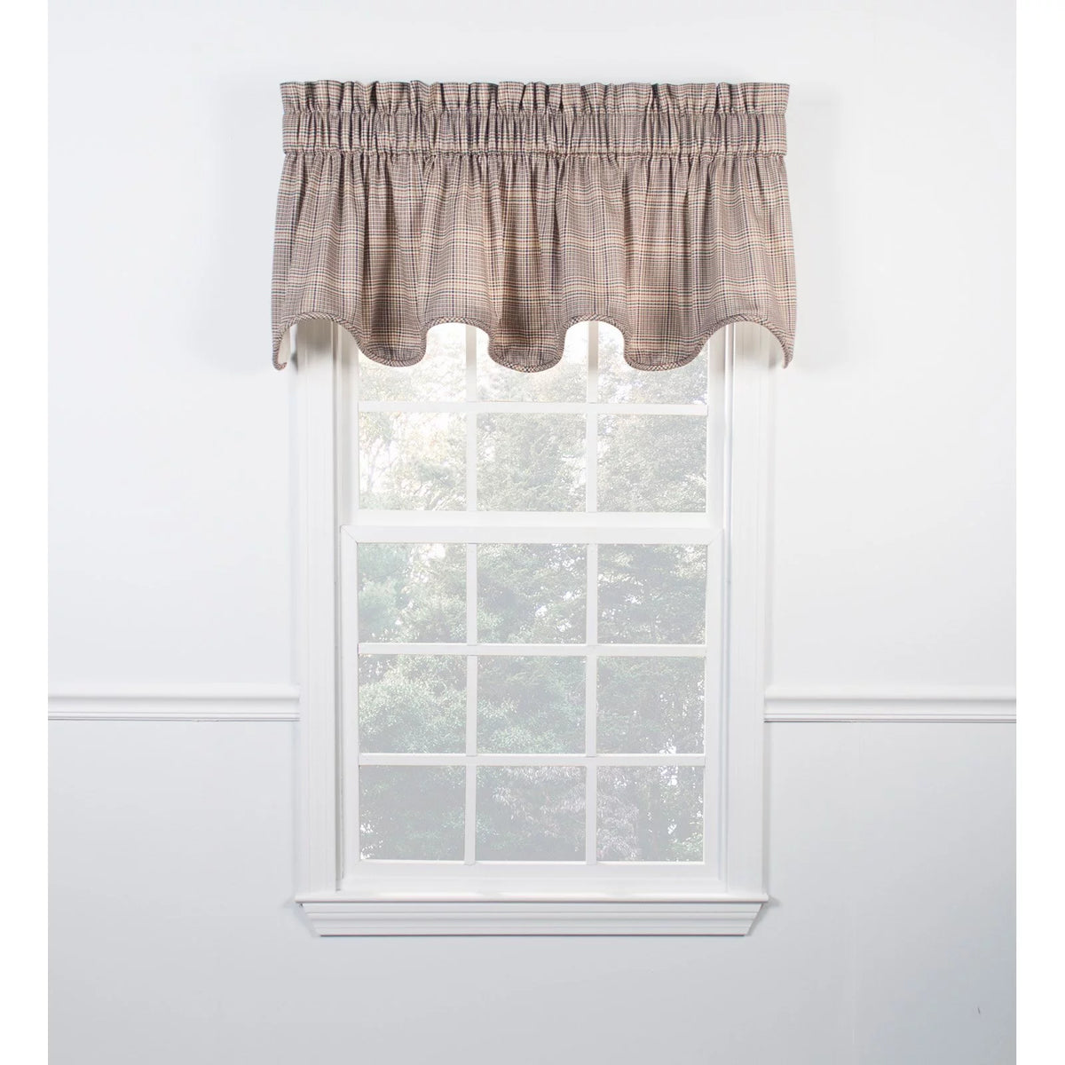 Lined Scallop Valance U186