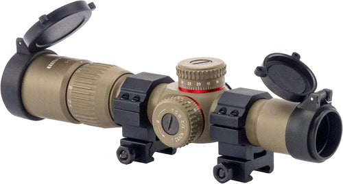 1-4x24 First Focal Plane Rifle Scope with Illuminated BDC Reticle O3853