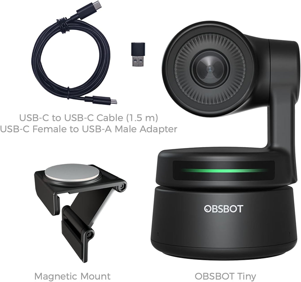 Full HD 1080p PTZ Webcam with Dual Omni-Directional Mics U168