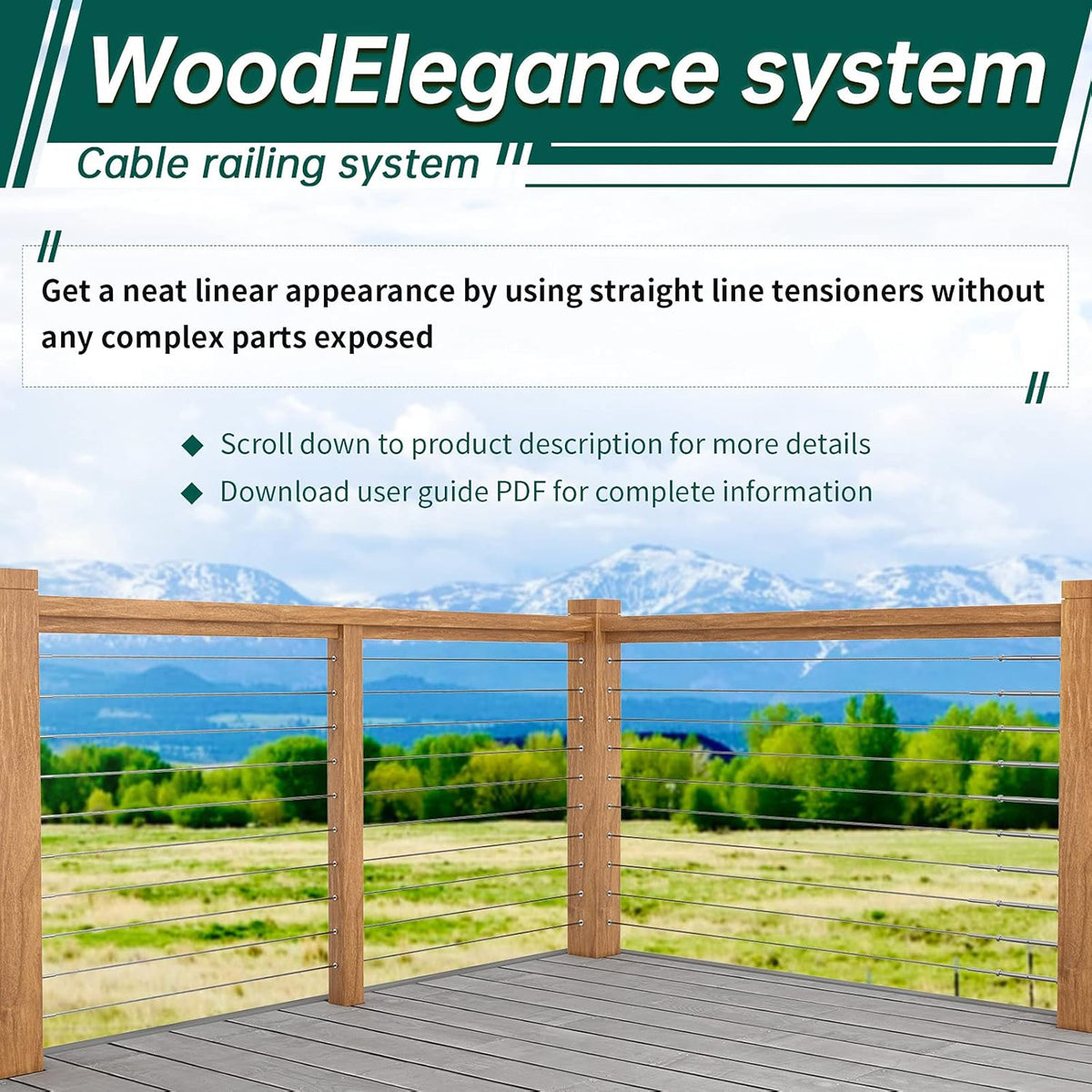 50 Pack 26" x 3/4" Aluminum Deck Balusters F16249