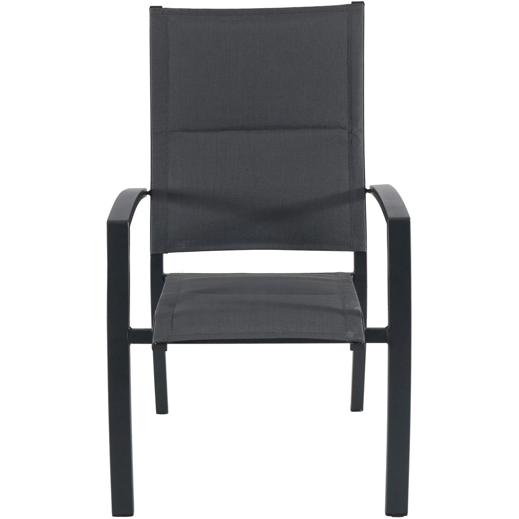 7-Piece Gray Aluminum Outdoor Dining Set I55051