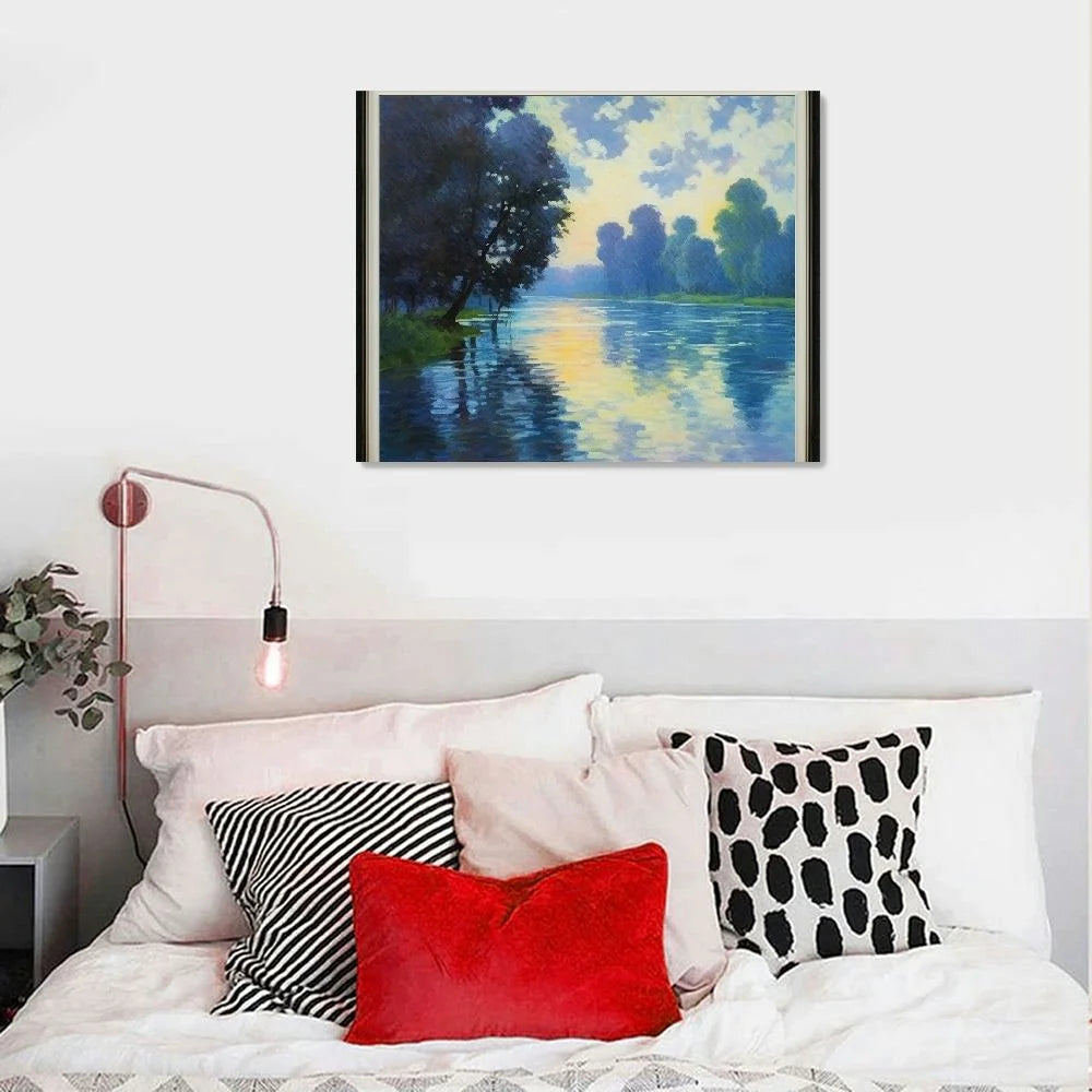 Canvas Wall Art Hand Made Ornate Frame R708409