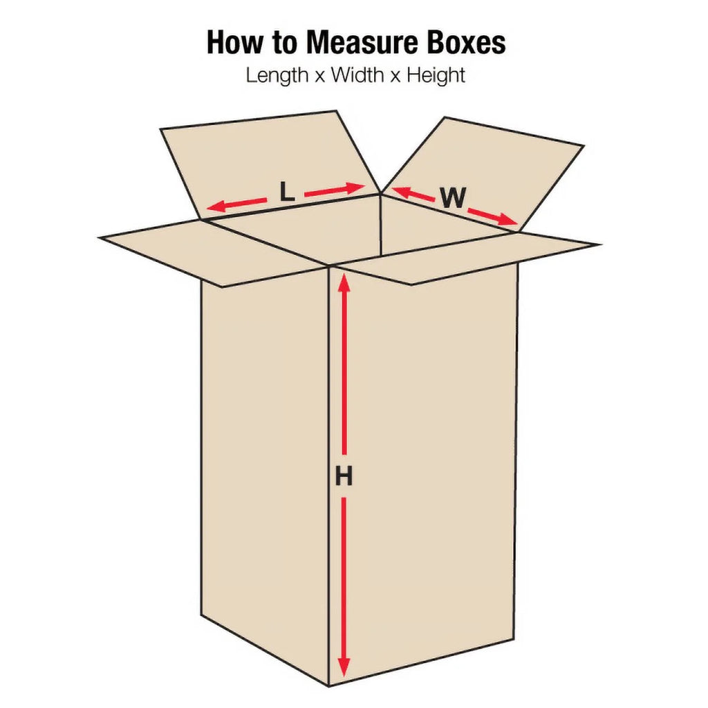 Tall Kraft Boxes, 15" x 15" x 48", Pack Of 10 S993