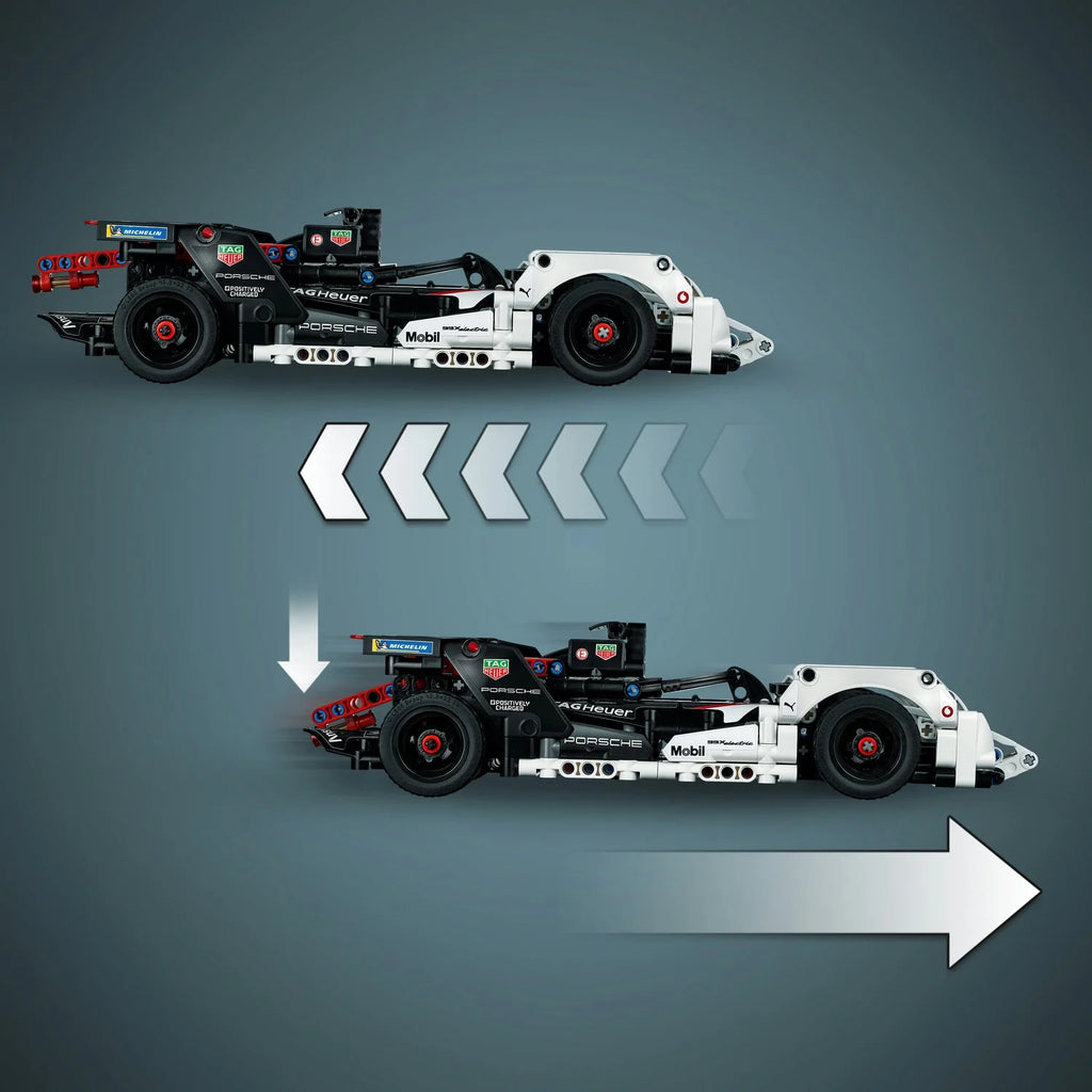 Pull Back Toy Racing Car Model Building Kit L127384