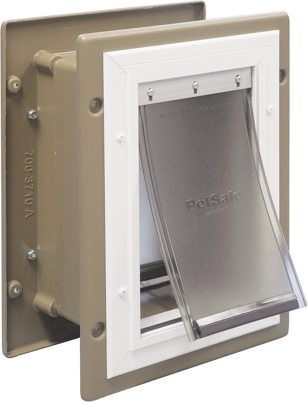Aluminum Pet Door with Telescoping Tunnel, Medium C64236